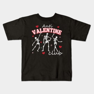 Anti Valentine Club Kids T-Shirt